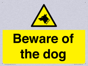 Beware of the dog